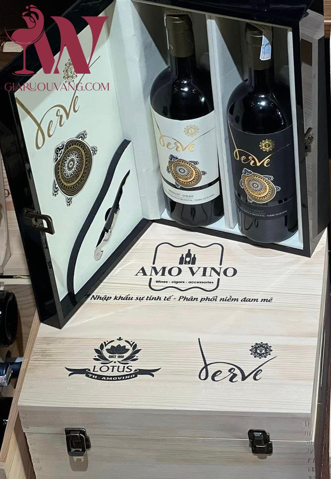 VANG Ý VERVE MERLOT SYRAH