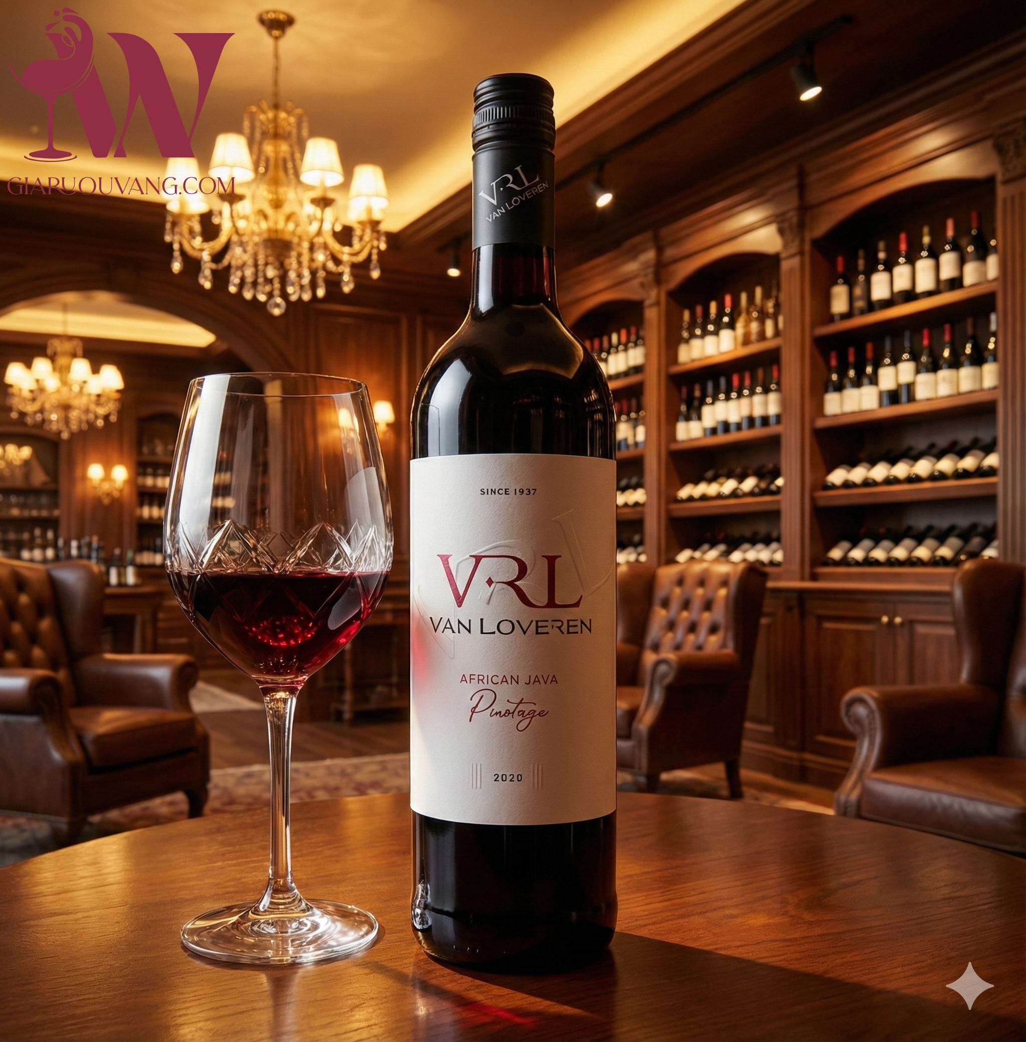 RƯỢU VANG VAN LOVEREN AFRICAN JAVA PINOTAGE