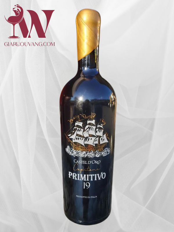 Vang Ý 19 độ Primitivo