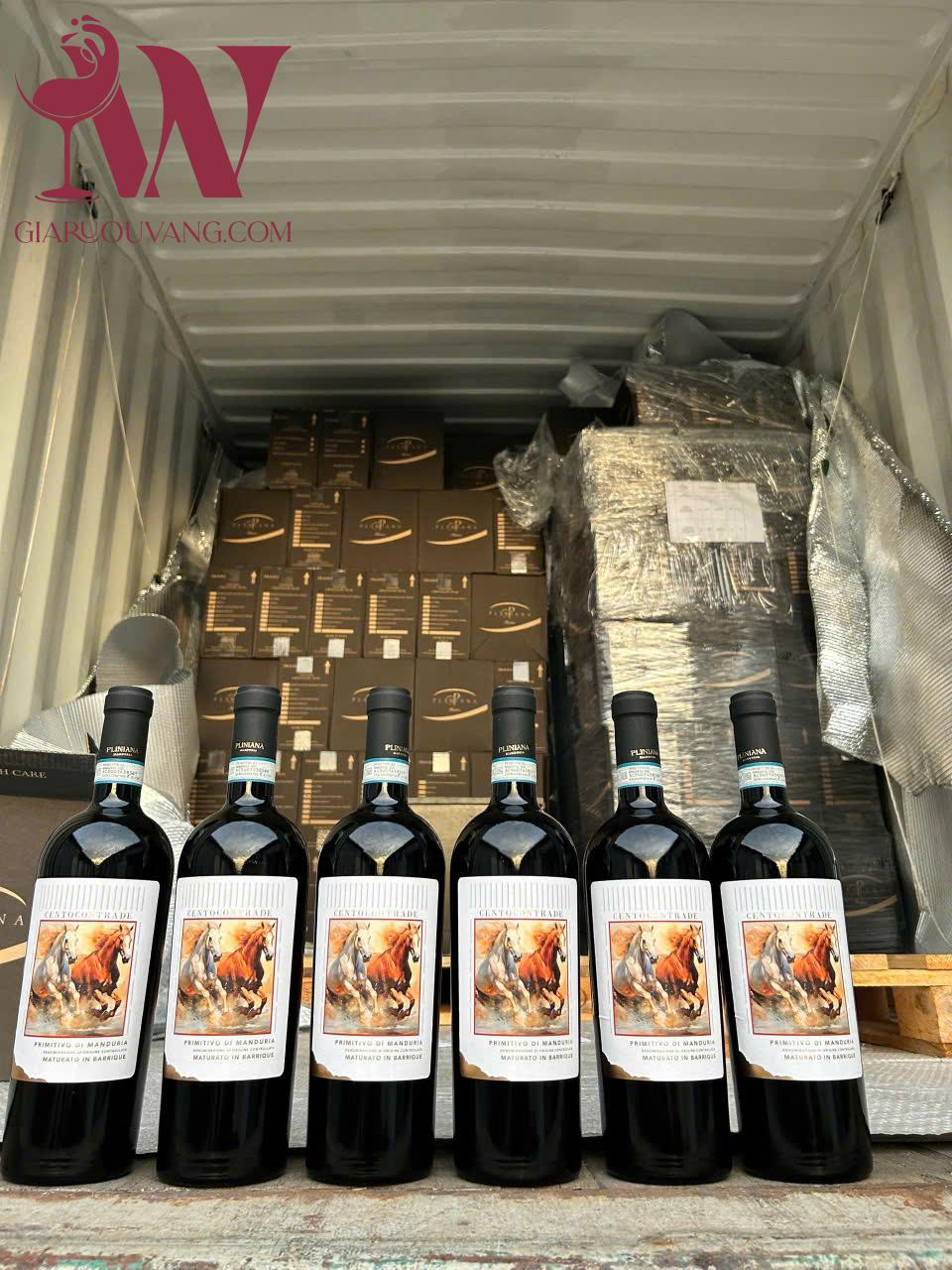 VANG Ý CENTOCONTRADE PRIMITIVO DI MANDURIA