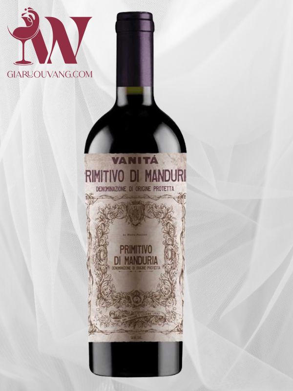 VANG Ý VANITÀ PRIMITIVO DI MANDURIA VENDEMMIA