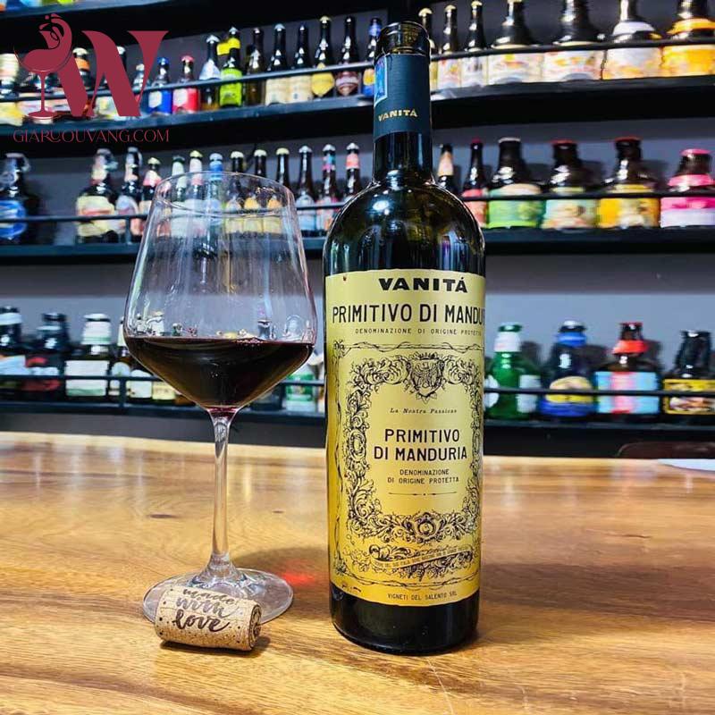VANG Ý VANITÀ PRIMITIVO DI MANDURIA VENDEMMIA