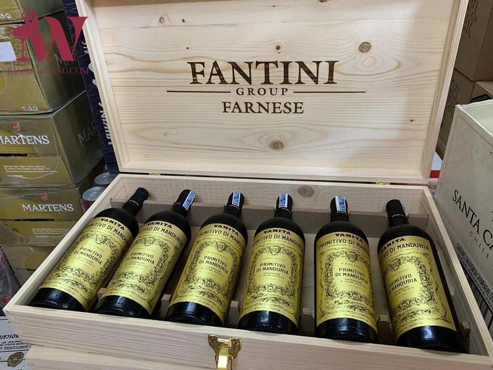 VANG Ý VANITÀ PRIMITIVO DI MANDURIA VENDEMMIA