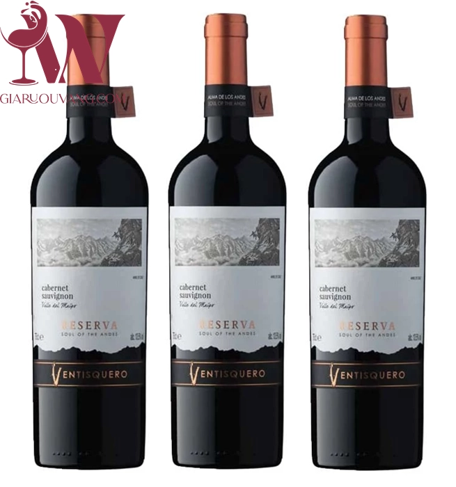 VANG CHILE VENTISQUERO RESERVA CABERNET SAUVIGNON RẺ