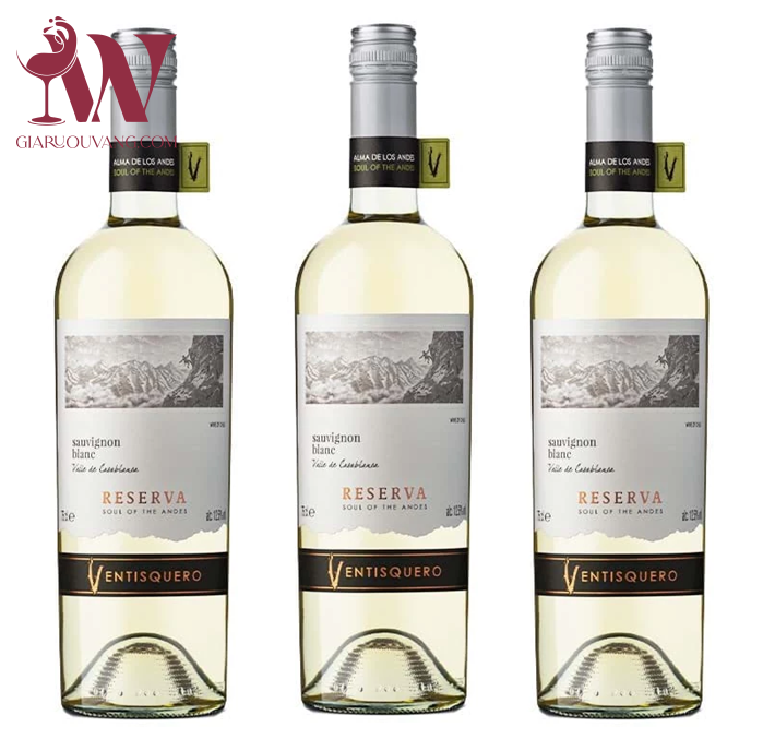 VANG TRẮNG VENTISQUERO RESERVA SAUVIGNON BLANC RẺ NHẤT