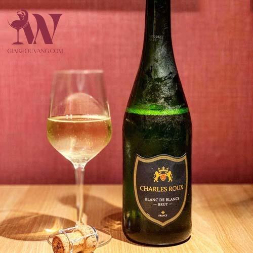 VANG SỦI CHARLES ROUX BLANC DE BLANCS