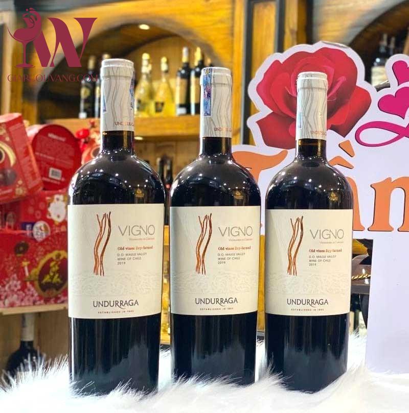 VANG CHILE VIGNO OLD VINES DRY-FARMED CARIGNAN 14,5 ĐỘ