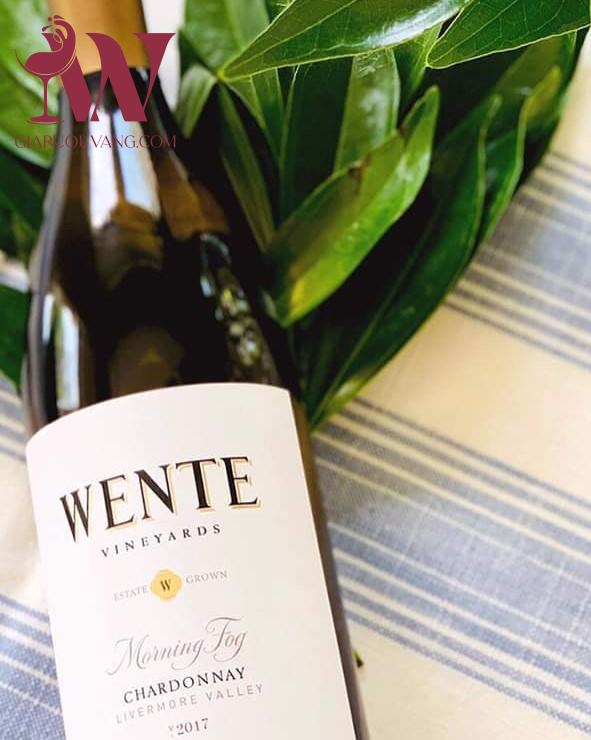 VANG MỸ WENTE VINEYARDS MORNING FOG CHARDONNAY 13,5 ĐỘ