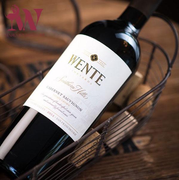 VANG MỸ WENTE VINEYARDS SOUTHERN HILLS CABERNET SAUVIGNON