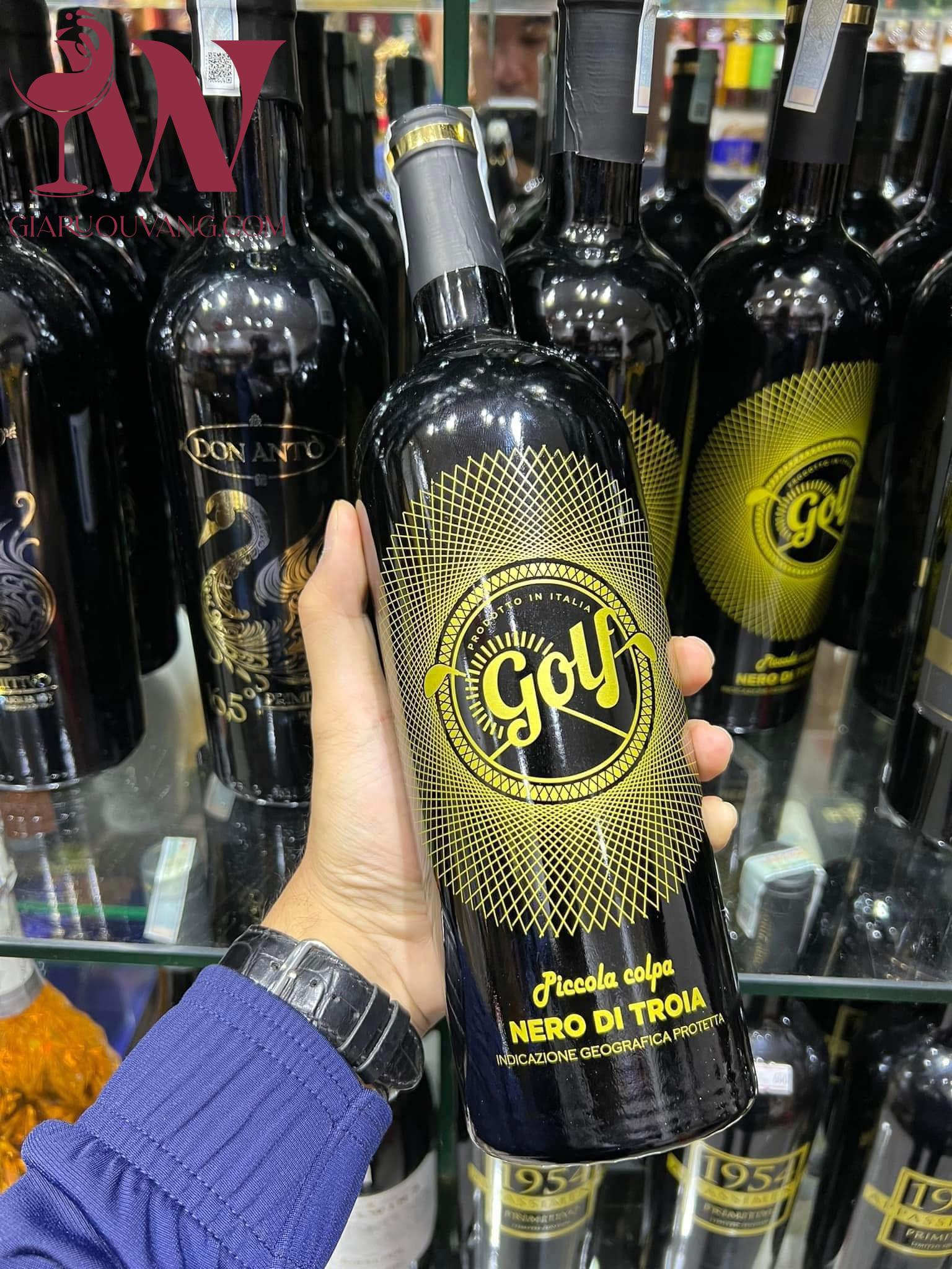 RƯỢU VANG Ý GOLF NERO DI TROIA