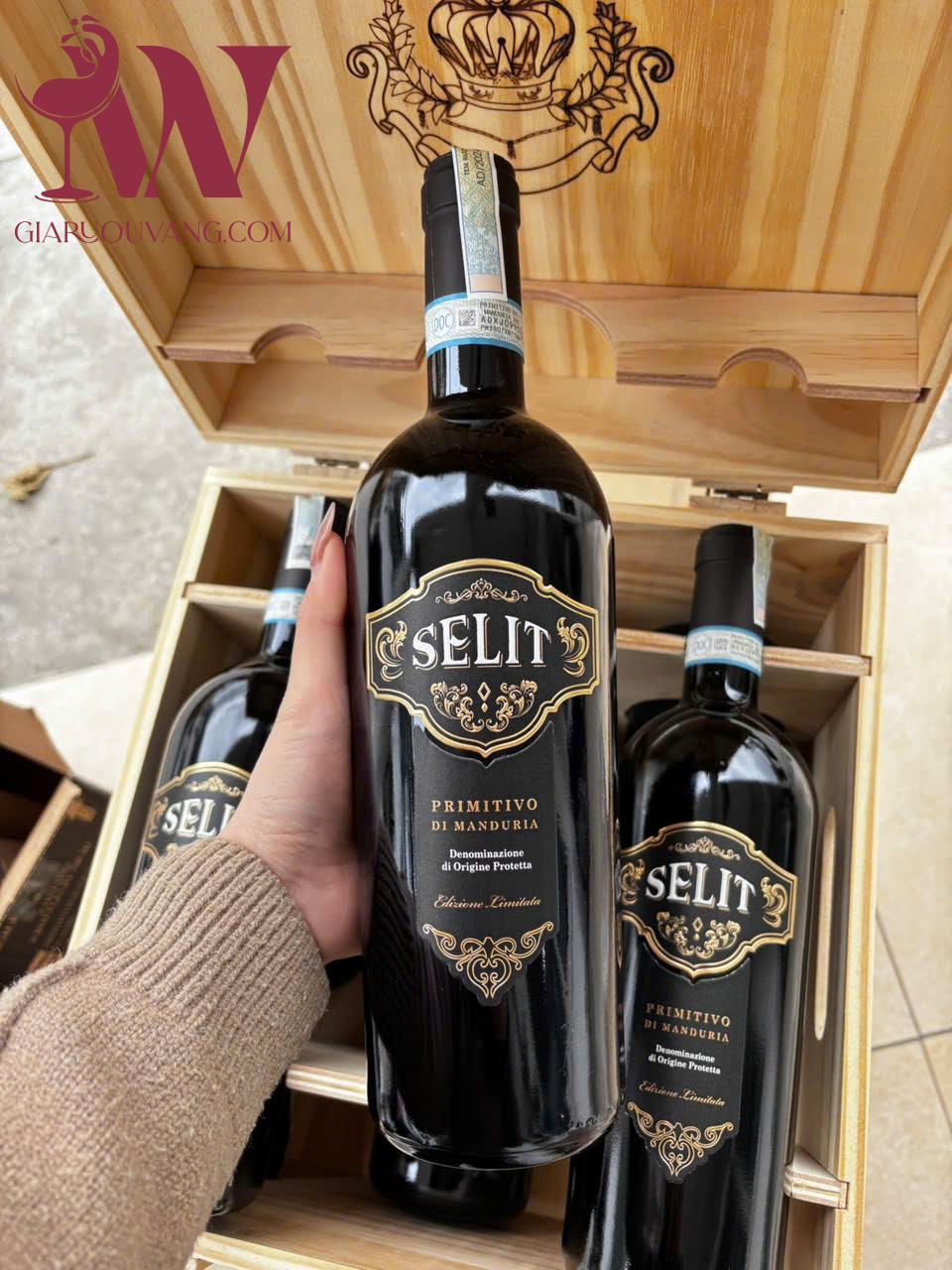 VANG Ý SELIT PRIMITIVO DI MANDURIA 