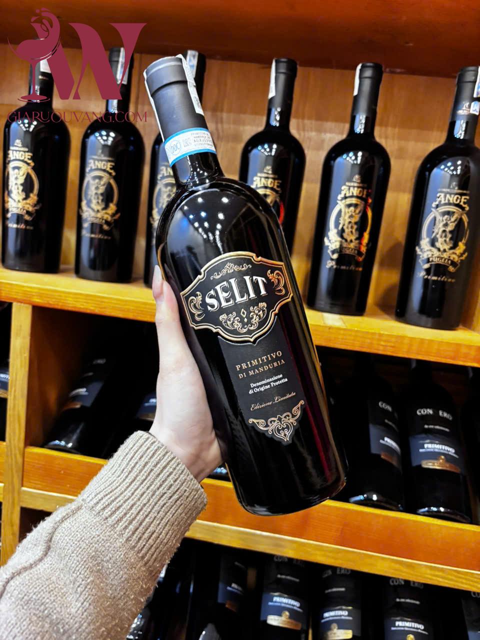 VANG Ý SELIT PRIMITIVO DI MANDURIA 