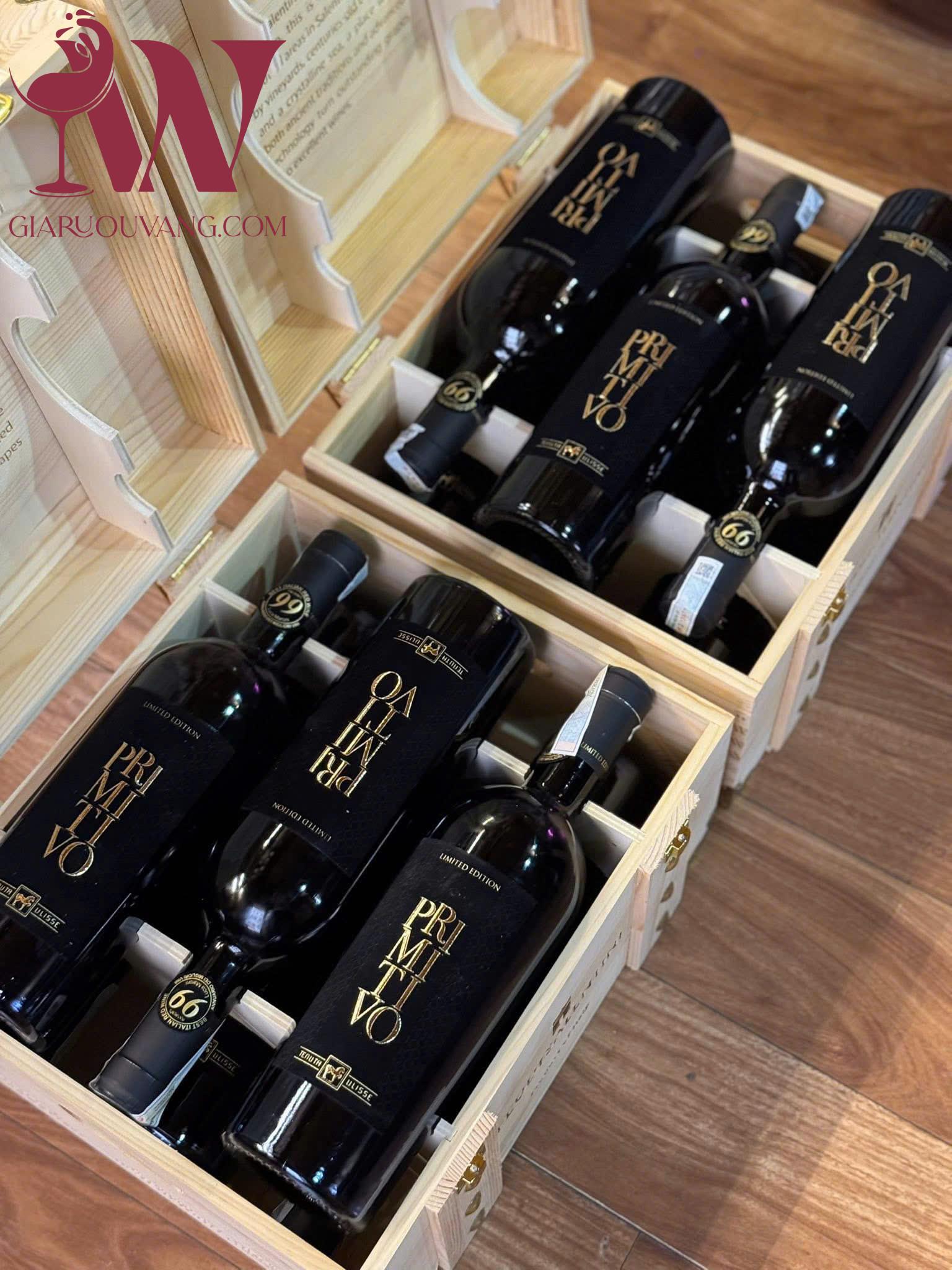 VANG Ý PRIMITIVO TENUTA ULISSE NHÃN NHUNG